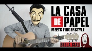 (La Casa De Papel OST) "Bella Ciao/ My Life Is Going On" Fingerstyle Cover by Mark Sagum |Free Tabs