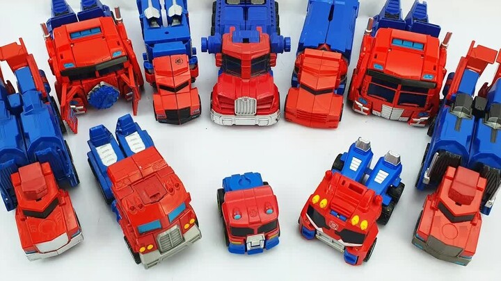 Transformers ปลอมตัว Optimus Prime Stop Motion Animation Rescue Robot - Robot Car Toys