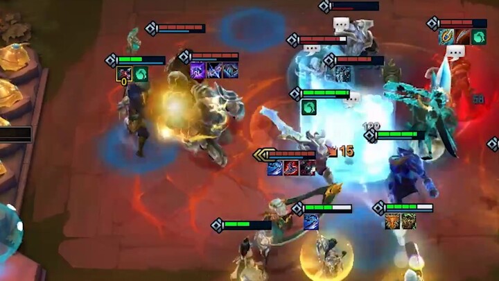 Teamfight Tactics: Using two ultimates at the same time? Senna: Honey, you are so awesome!