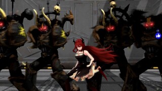 [Arknights × Warhammer 40kMMD] Shirter x Black Legion- "🎶Thắp lửa trong đêm🎶"