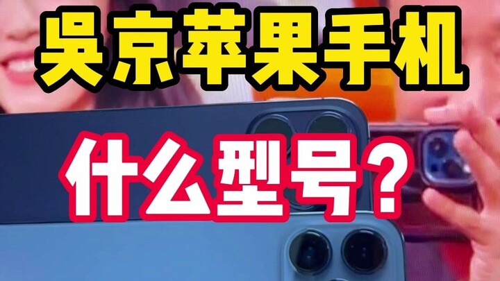 What iPhone model does Wu Jing use?