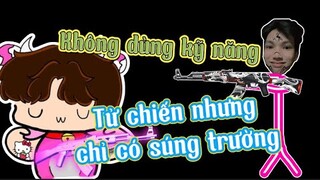 Hoá thân Bot không dùng kỹ năng nhân vật trong Freefire | Chú Xám #shorts