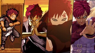 Evolution of Gaara in Games (2003-2020)