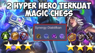 2 HERO TERKUAT MAGIC CHESS INI DIJADIIN HYPER ?! PAKE CARA INI AUTO JADI B3 !! - Magic Chess ML