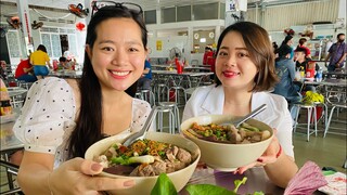 Ăn sáng Bánh Canh Long Hương 100k/tô đặc biệt giò heo siêu to,siêu ngon ở Bà Rịa Vũng Tàu| ÁNH KUA
