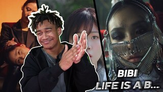 BIBI(비비) - BAD SAD AND MAD, Life is a Bi…(인생은 나쁜X), & Umm… Life MV - REACTION