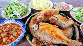 Cá He Chiên Xù Chấm Mắm Bần, Món Ngon Miền Sông Nước | MTQH