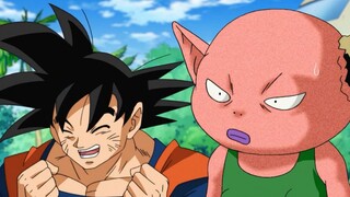 Vua Quân đến thực hiện điều ước với siêu rồng! Goku vốn giả vờ ngốc nghếch nhưng thực chất lại rất t