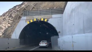 JEDDAH TO ABHA , MOST DANGEROUS ROAD PASSING THROUGH ABHA 11 TUNNELS