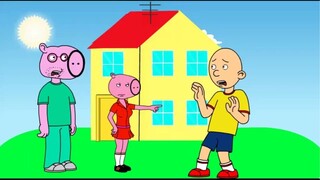 Caillou grounds Peppa Pig and Gets Ungrounded