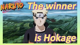 The winner is Hokage