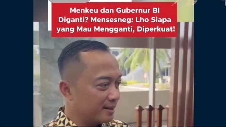 Menteri Sekretaris Negara (Mensesneg) Prasetyo Hadi kembali membantah isu yang beredar