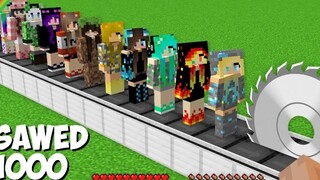 Bạn có thể tiễn tất cả các cô gái trong Minecraft! Siêu bẫy dành cho 1000 cô gái!