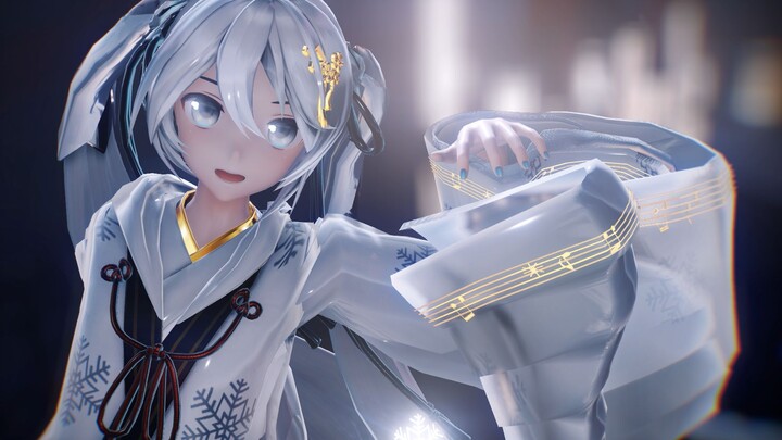 [Hatsune MMD/2018-2019 Snow Miku/3D] Anh tin rằng dù tương lai có thế nào anh cũng có thể diễn tả đư