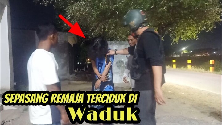 Sepasang Remaja Mau Berbuat Anu Di Waduk Terciduk Warga Dan TNI