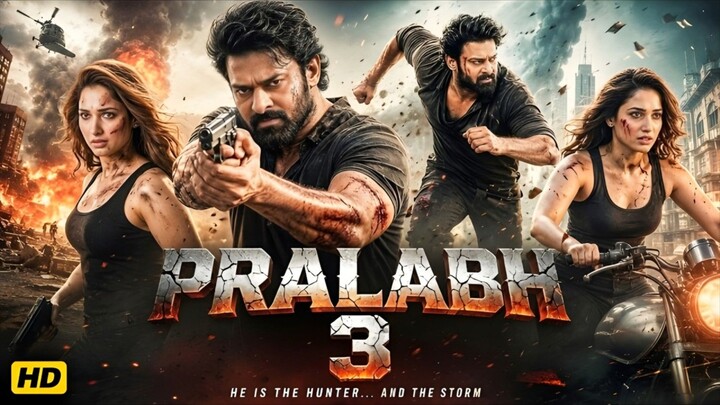 South Blockbuster Action Suspense Hindi DubbedMovie | Pralabh 3 | Prabhas & Tamannaah Bhatia