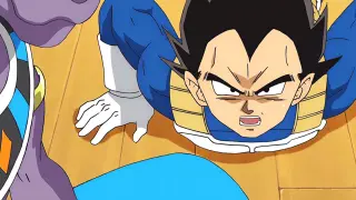 Just one look makes the Saiyan prince afraid, if he is not careful, the earth will be destroyed