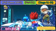 Astro Bot (Full Game 100%) Walkthrough (Part 01) (Stage 01-35) Gorllila Nebula and More