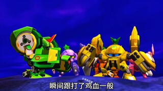 单体最强机甲，人气超过主角，菠萝吹雪评分竟然这么高？#果宝特攻#蓝弧动画#童年动画#解说