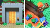 I Made a Secret Redstone Build Hacks out of LEGO - Minecraft Animation - Stop Motion