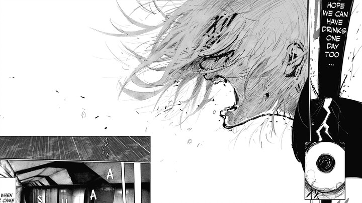 画功进步巨大的美型画师 石田翠画作鉴赏--《东京喰种》