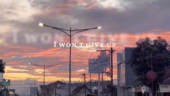 I won't give up 💖🎵#Music #NowPlaying #NewMusic #Lofi #Chill #Relax #Aesthetic #Emotional #Mood