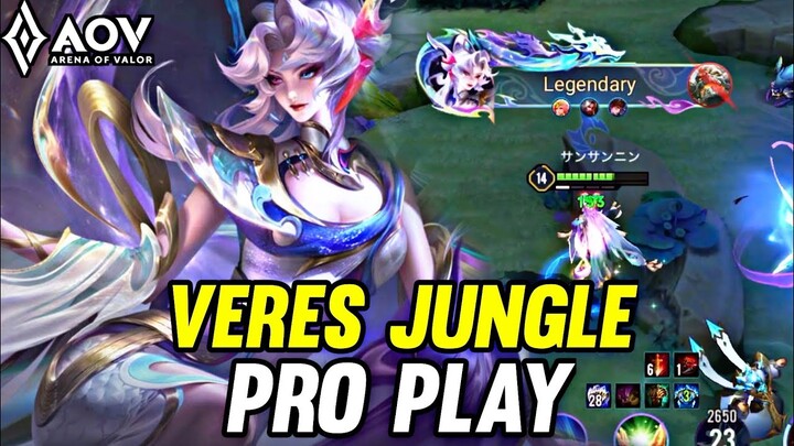 AOV : VERES GAMEPLAY | PRO PLAY - ARENA OF VALOR LIÊNQUÂNMOBILE ROV