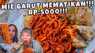 VIRAL! MIE PEDAS MEMATIKAN! SAMYANG LOKAL! HARGA5RB! SATU2NYA DI INDO, MIE JEUBEW GARUT! EPS 4