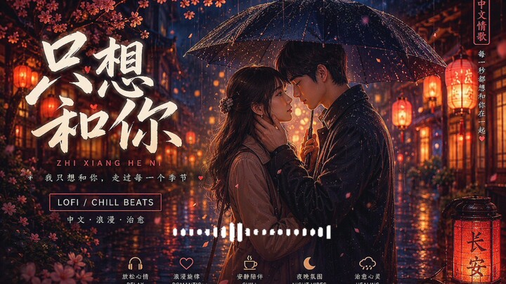 《夜里的心事》｜Lofi Chill Beats｜放松音乐｜学习·睡眠·治愈। |🌙 夜晚慢慢降临，✨ 月光落在窗前， 音乐从耳机里轻轻响起