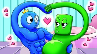 Rainbow Friends Finger Heart - Fancy Refill | BLue x Green | Roblox Rainbow Friends Animation