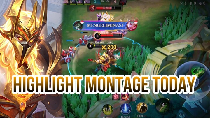 HIGHLIGHT MONTAGE TODAY