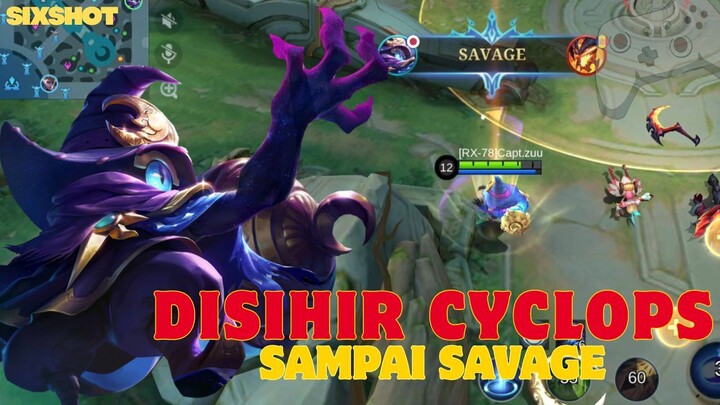 CYCLOPS NGAMUK SAMPAI SAVAGE !! - MLBB