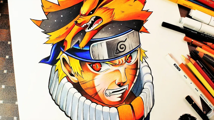 การวาด NARUTO Uzumaki EPIC Pencil art