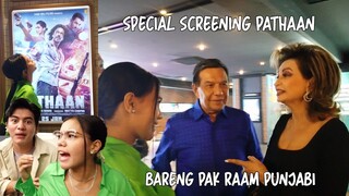 NONTON PATHAAN SHAHRUKH KHAN BARENG PAK RAAM PUNJABI - NATASHA WILONA - MAMA IIS DAHLIA