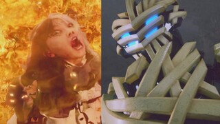 [Kamen Rider Gabu] Di episode 38, Jeep juga berubah menjadi Bitter Gabu di adegan pertarungan