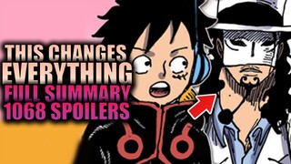 THIS CHANGES EVERYTHING WE KNEW (Full Summary) / One Piece Chapter 1068 Spoilers