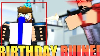 แฮ็กเกอร์ทำลายวันเกิดของฉันในอาร์เซนอล... ไม่ดีเลย (Arsenal Roblox)