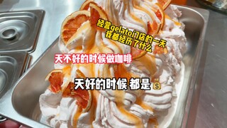 What I went through in a typical day running a gelato shop