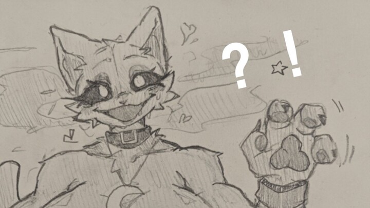 [Poppy’s Game Time] People at school commissioned a 75-yuan hand-drawn illustration.