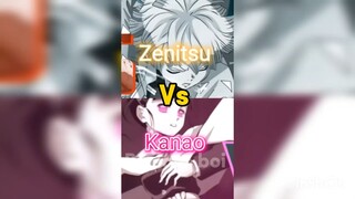 Zenitsu vs kanao Who is stronger