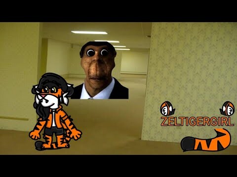 Obunga behinds ZelTigerGirl in the backrooms (Roblox)