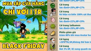 Ngọc Rồng Online - Mua Sập Cửa Hàng Chỉ Với 1 Triệu