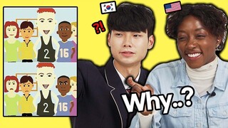 AMERICAN VS KOREAN TEEN, Things That They Think Differently!!