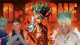 DR STONE Openings 1-3 REACTION | Anime OP Reaction!