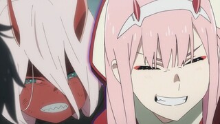 Hiro and Zero Two's romantic story