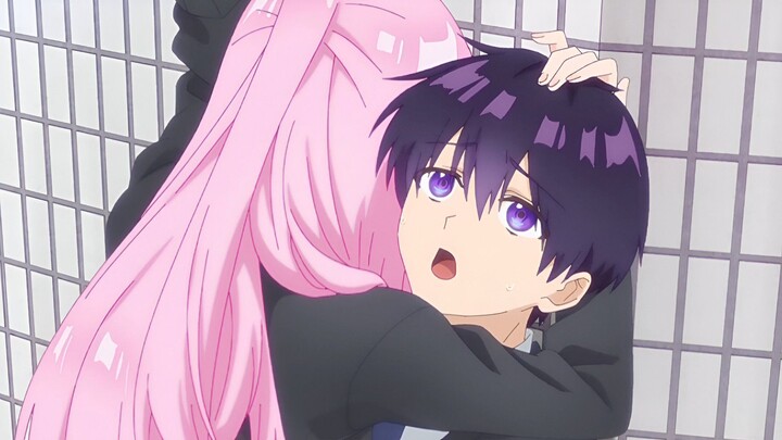 Brutal pelukan Shikimori membuat Izumi terengah-engah🥵💦🥵🥵