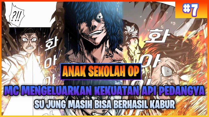 MEMBUAT KESEPAKATAN DENGAN AMERIKA ( ALUR CERITA MANHWA ANAK SEKOLAH OP PART 7 )