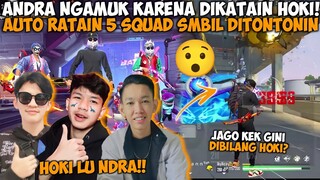 MOMEN KETIKA GUA RATAIN 5 SQUAD MALAH DIKATAIN HOKI SAMA LIEEE, IKY & SOPIAN!!