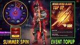 TOP 5 DAFTAR PERBEDAAN EVENT SERVER DI FREE FIRE - EVENT TOPUP KATANA LOBBY WHIRLWIND BLADE ?!!