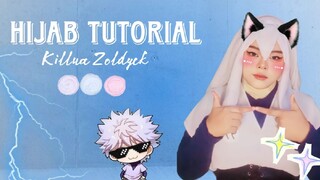 Tutorial hijab cosplay Killua [Hijab Cosplay] Killua Zoldyck – Hunter x Hunter